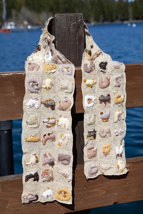 Sophie Digard Critter Scarf