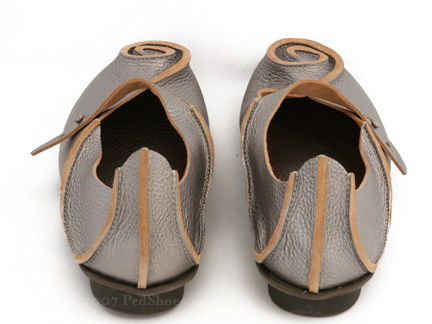 Trippen Schnecke in Silver : Ped Shoes - Order online or